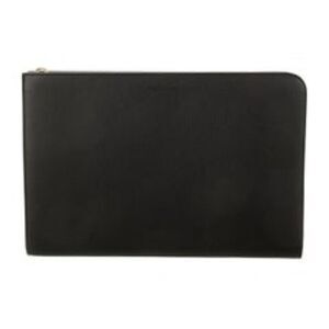 Tiffany & Co. Leather Clutch - Black - New
